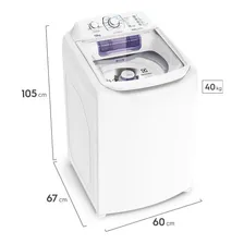 Lavadora Electrolux 12kg Com Dispenser Autolimpante Lac12 127V Foto mini  2