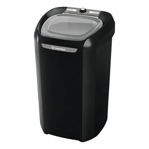 Lavadora Semiautomática 110v 8,5kg Wanke Super Black Cor Preto 127v Foto 1