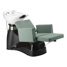 Lavat贸rio Cabelereiro Porcelana Apoio P茅s Verde Dompel Class Foto mini 3