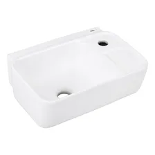 Lavat贸rio Suspenso Celite Eco 40x30cm Branco Foto mini 2