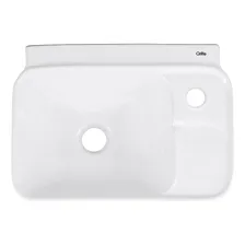 Lavat贸rio Suspenso Celite Eco 40x30cm Branco Foto mini 4