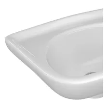 Lavat贸rio Suspenso Oval 16x39,5x29,5cm Gelo Izy Deca Foto mini 1