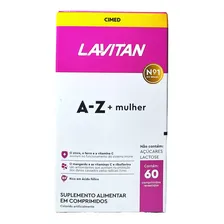 Lavitan A-Z Mulher com 60 Comprimidos Suplemento Vitaminico Foto mini 1