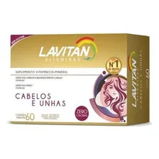 Lavitan Cabelos E Unhas 60 Capsulas Foto mini 1