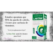 Lavitan Hair Cabelos E Unhas Com 180 Comp KIT 6 Cxs Foto mini 1