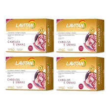 Lavitan Kit 4x Mais Cabelos Unhas 60 Caps Foto mini 1
