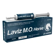 Laviz Mo Horse Suplemento P/ Equinos Lavizoo 2x40g Foto  mini 1