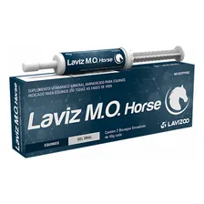 Laviz Mo Horse Suplemento P/ Equinos Lavizoo 2x40g Foto mini 1