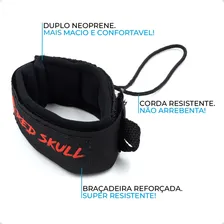 Leash Strep Bodyboard Pé de Pato Nadadeira Neoprene Preto Strap Surf Mergulho Foto mini 4
