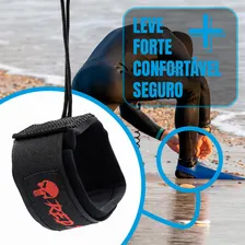 Leash Strep Bodyboard Pé de Pato Nadadeira Neoprene Preto Strap Surf Mergulho Foto mini  2