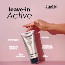 Leave-in Active S/enxague Termo Ativado Duetto Professional 200ml Foto mini  2