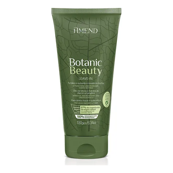 Leave-in Amend Botanic Beauty Óleo De Monói 180g Foto 1