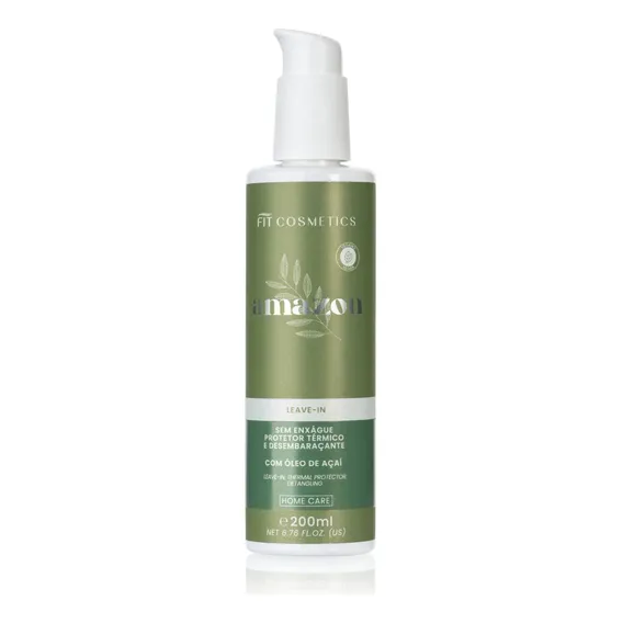Leave In Creme Pentear Amazon Hidratação Cosméticos 200ml Foto 1