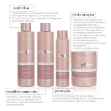 Leave In Creme Pentear Brazilian Nutrição Cosméticos 500ml Foto mini 2