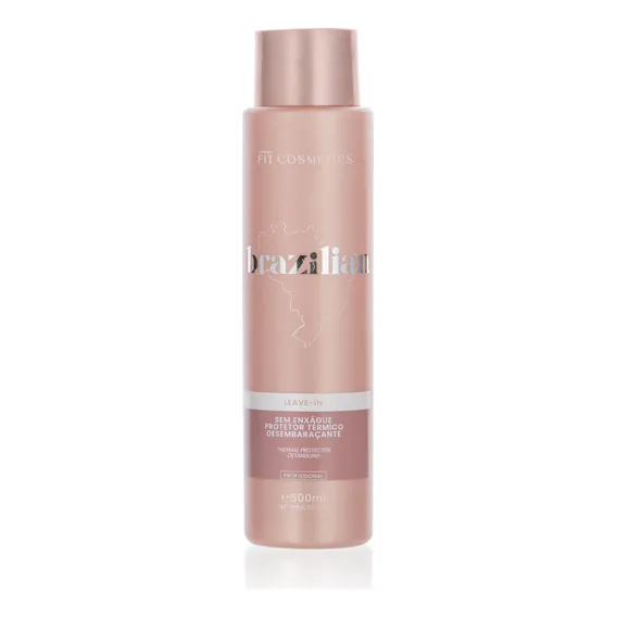 Leave In Creme Pentear Brazilian Nutrição Cosméticos 500ml Foto 1