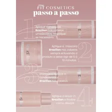 Leave In Creme Pentear Brazilian Nutrição Cosméticos 500ml Foto mini 4