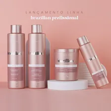 Leave In Creme Pentear Brazilian Nutrição Cosméticos 500ml Foto mini 3