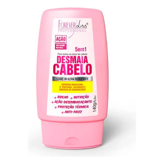 Leave-in Desmaia Cabelo 5 Em 1 Forever Liss 140g Foto 1