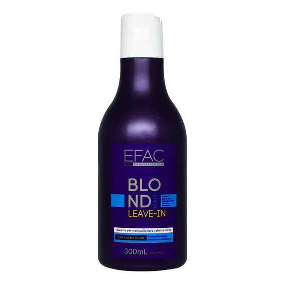 Leave-in Para Cabelos Loiros Pós Matização Blond Hair 300ml Foto 1