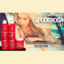 Leave In Sem Enxague Protetor Térmico Plena Tróia Hair 500ml Foto mini 2