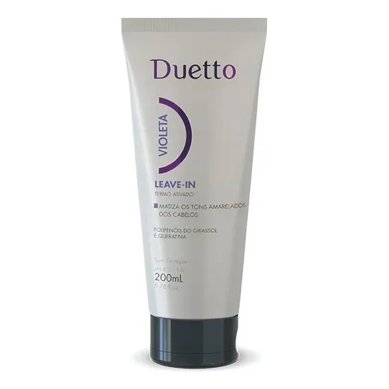 Leave-in Vilotea S/enxague Termo Ativado Duetto 200ml Foto 1