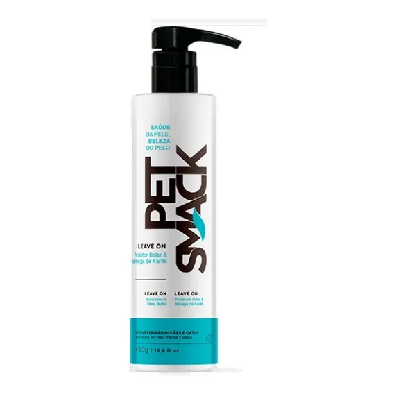 Leave On Protetor Solar Pet Smack Cães Gatos Centagro 450g Fragrância Neutra Foto 1