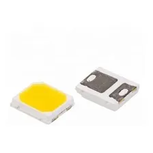 Led 3v 3528 2835 Branco Quente Painel Carro Moto Kit 100 Luz Branco-quente Foto mini 1