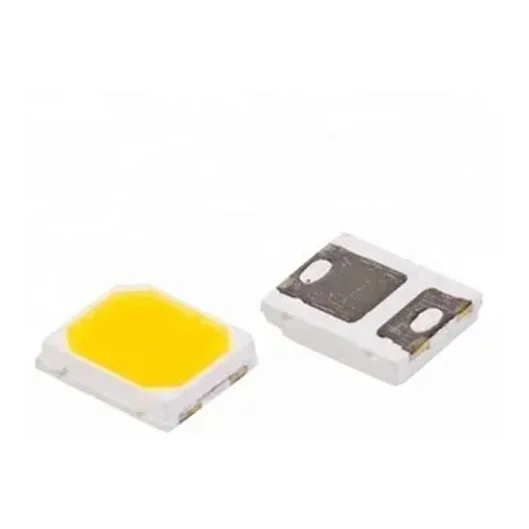 Led 3v 3528 2835 Branco Quente Painel Carro Moto Kit 100 Luz Branco-quente Foto 1