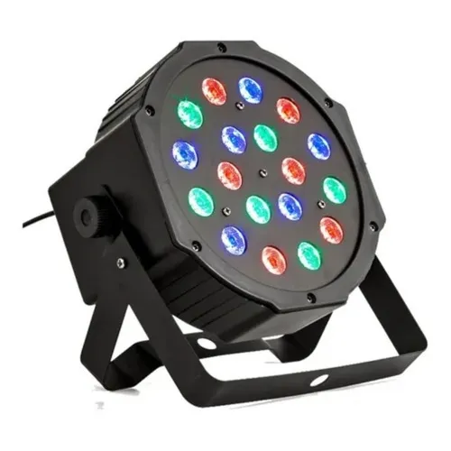 Led Com 18 Leds Slim Canhão Strobo Refletor 110V/220V Foto 1