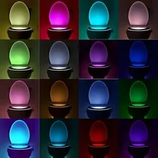 Led Luz Noturna Auto Multi Cores Vaso Sanitário Banheiro Foto mini 3