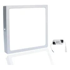 Led Painel Plafon Sobrepor 36w 40x40 Quadrado Branco Frio 110V/220V Foto mini 4