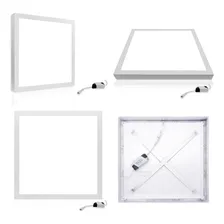 Led Painel Plafon Sobrepor Quadrado 36w 40x40 Branco Quente 110v/220v Foto mini 3