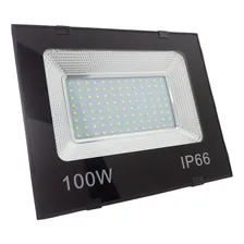 Led Refletor 100w Holofote Bivolt Prova D'água Ip66 Frio Luz 6500k Foto mini 3
