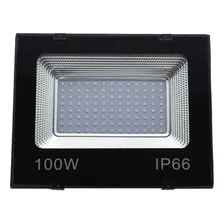 Led Refletor 100w Holofote Bivolt Prova D'água Ip66 Frio Luz 6500k Foto mini 2
