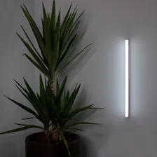 Led Tubular T5 60cm 10w C/calha Acoplada Completa Luz Frio Luz Branco-frio Foto mini 4