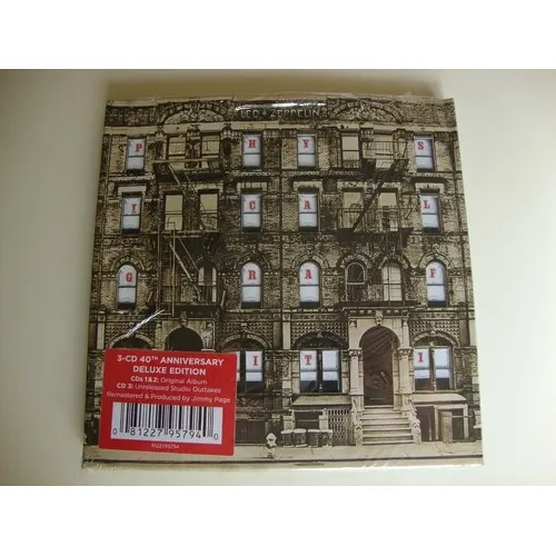 Led Zeppelin Cd Triplo Physical Graffiti Lacrado Importado Foto 1