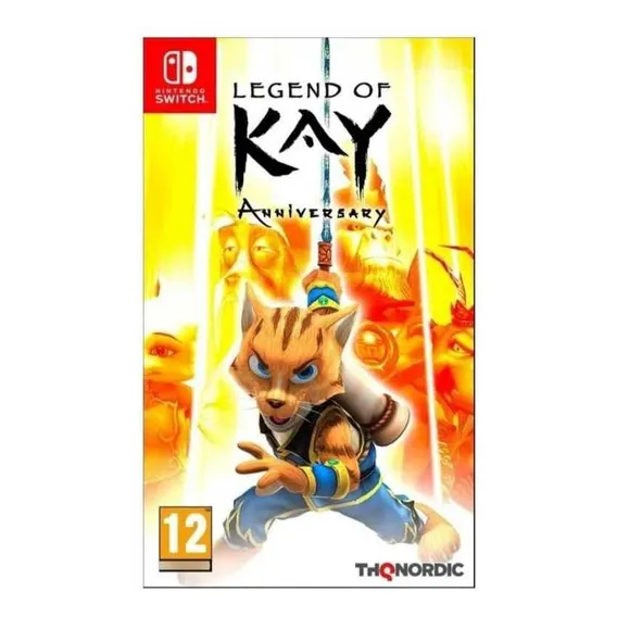 Legend Of Kay Anniversary Edition Switch Midia Fisica Foto 1
