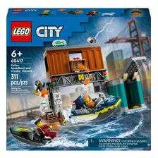 Lego City Lancha Da Policia E Esconderijo Dos Bandidos Foto mini  2