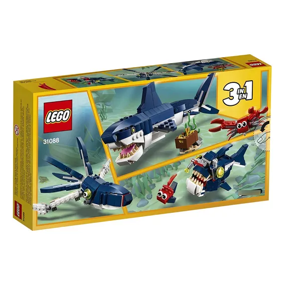 LEGO Creator 3 em 1 Deep Sea Creator 31088 Foto 1