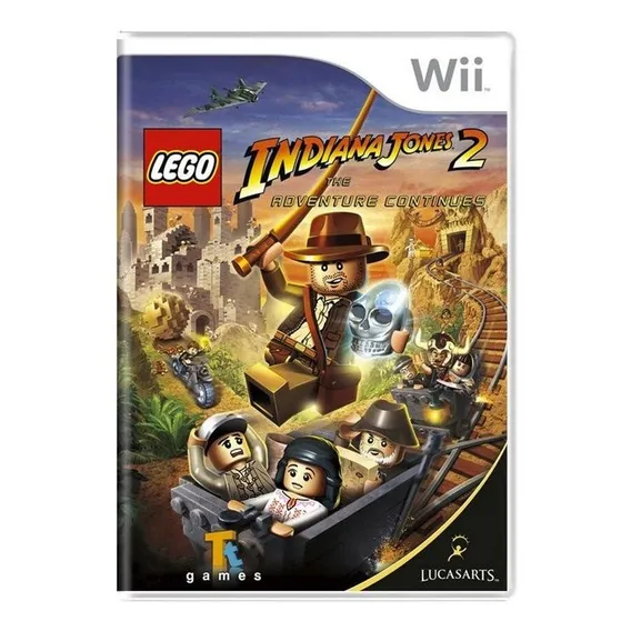 Lego Indiana Jones 2 The Adventure Continues Wii Foto 1