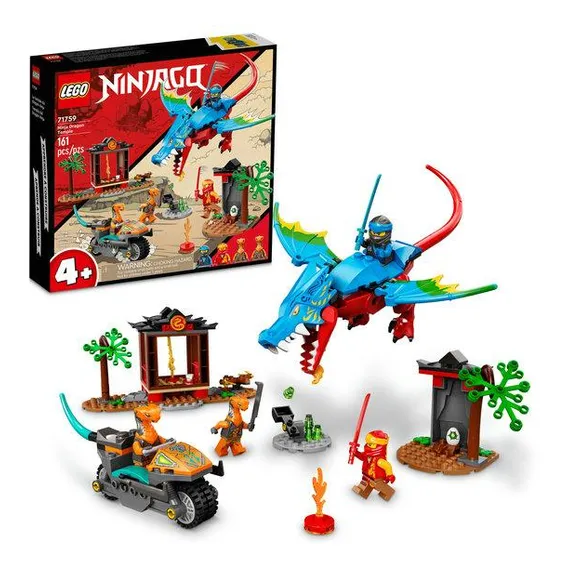 Lego Ninjago Templo Do Dragão (161 Peças) Foto 1