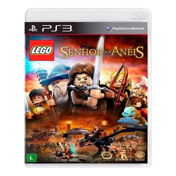 Lego O Senhor Dos AnĂ©is Ps3 MĂdia FĂsica Foto 1