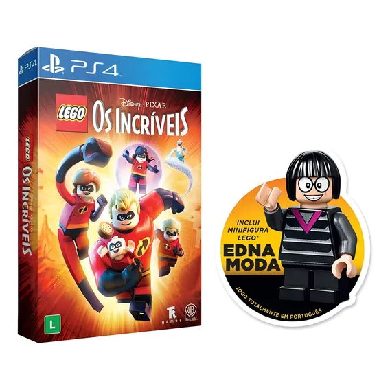 Lego Os Incriveis Ps4 Edição Especial Foto 1