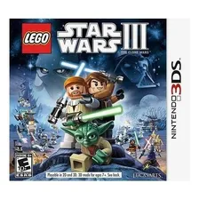 LEGO Star Wars III: The Clone Wars Star Wars Standard Edition LucasArts Nintendo 3DS Físico Foto mini 1