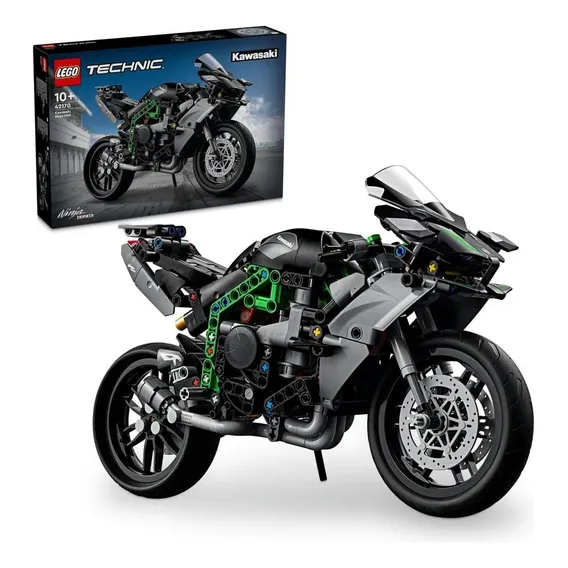 Lego Technic Moto Kawasaki Ninja H2r Motocicleta 42170 Foto 1