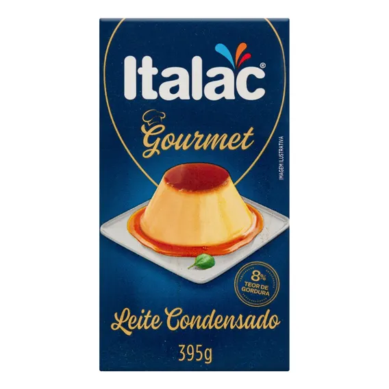 Leite Condensado Italac Gourmet Caixa 395g Foto 1