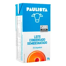 Leite Condensado Paulista Semidesnatado Tp Com 395g Foto mini 1