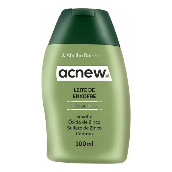 Leite De Enxofre Antiacne Trata Acnew Abelha Rainha 100ml Tipo de pele Normal Foto 1