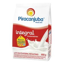 Leite Em Pó Instantâneo Integral Pacote 800g Piracanjuba Foto  mini 1