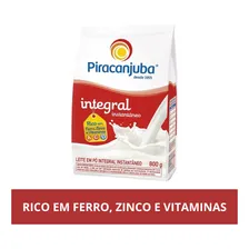Leite Em Pó Instantâneo Integral Pacote 800g Piracanjuba Foto mini  2